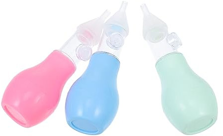 Beatifufu 3stücke Nasensauger Aus Für Junge Mädchen Nasenreiniger Für Kleinkinder Nasenabsauger Für Junge Mädchen Gemischte Farben