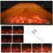 TANGZON Recessed Electric Fireplace, Inset Freestanding Fire Heater with Flame Colors, Brightness, Remote Control & Thermostat (36, 900W/1800W, 1 Flame Color, 9 Brightness)