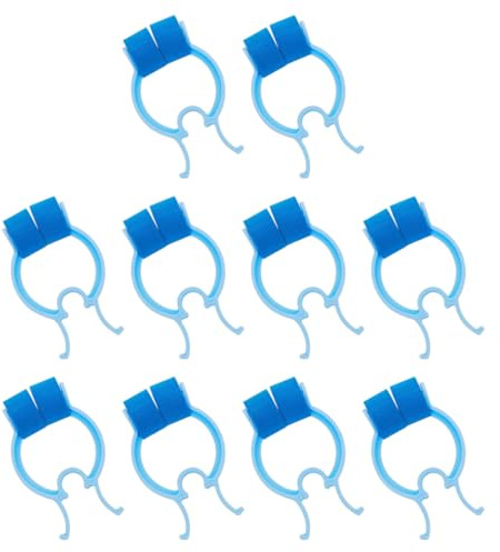OUDQFCJ 10 Pcs Pinzas para la Nariz de Natación Clips de Espuma de Plástico para Detener el Sangrado Nasal, Ideales para Actividades Acuáticas como Nadar y Bucear