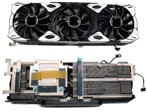 LWDOZMD Radiatore per Scheda Video RTX3070 RTX3080 per ZOTAC per dissipatore di Calore sostitutivo per Grafica RTX 3070TI 3080 Apocalypse OC
