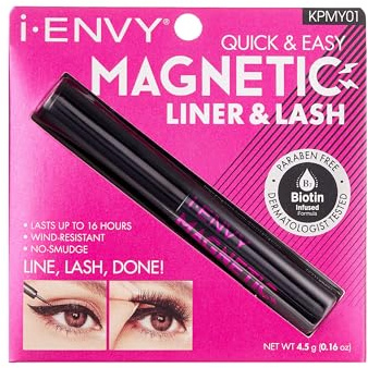KISS i Envy Magnetic Eyeliner Wind Resistant, Last Up To 16hrs