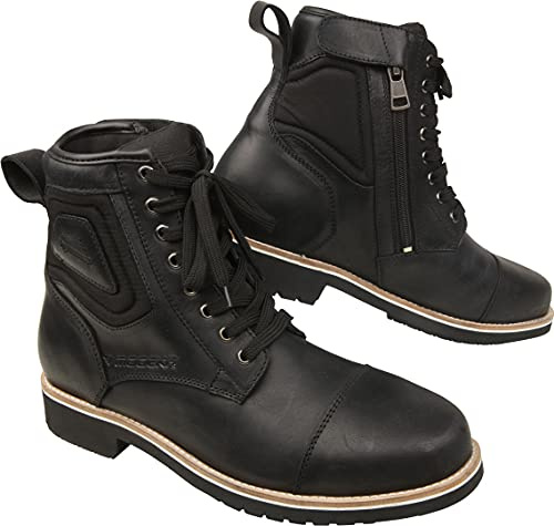 Modeka Wolter Mc-stövlar (Black,45)