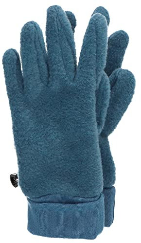 Sterntaler Fingerhandschuh Microfleece mit elastischen Bündchen – Warme Kinder Handschuhe – Unisex Winterhandschuhe für Jungen & Mädchen - Accessoire für kühlere Tage – tintenblau, Größe 6