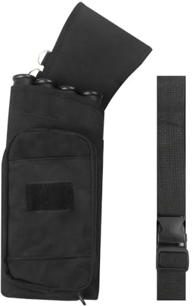 BDKMMS Archery Hip Quiver, Hip Quivers with 3 Arrow Tube Cases Tube Hip Quiver Waist Hanged Carry Bag for Adults