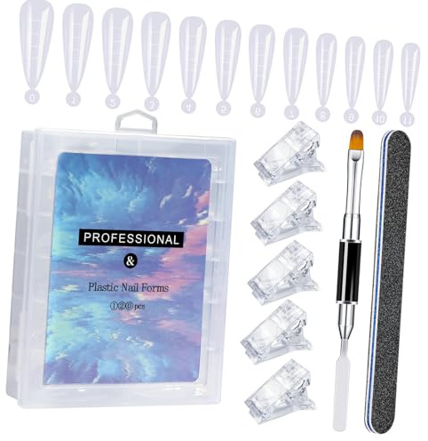 Kit professionnel de manucure pour ongles avec pinces à ongles longs en fer à cheval pour femmes et filles