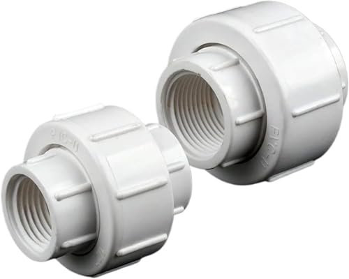 Raccord de tuyau Raccord de tuyau d'eau, 1 pièce 1/2'' 3/4'' 1'' filetage femelle PVC raccord union accessoire de tuyau d'eau raccords d'aquarium adaptateur d'irrigation de plantes de jardin