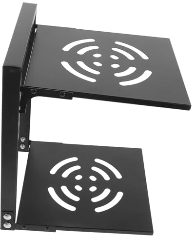 Hemobllo Organizador de Ollas Metálico de Doble Capa para Cocina Estante Multifunción de Esquina Resistente y Desmontable Soporte para Sartenes y Utensilios Domésticos