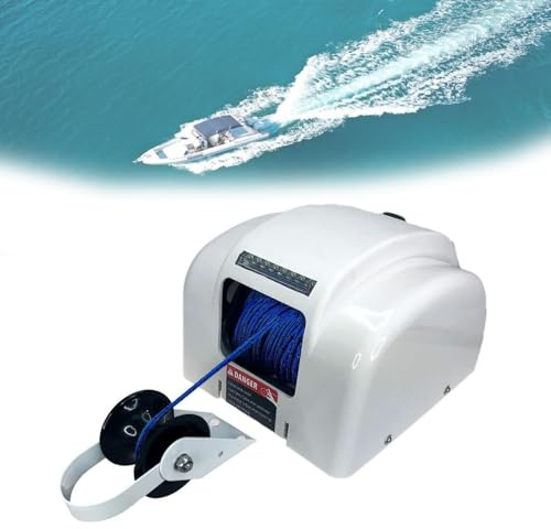 DHMYYXGS Treuil D'ancre électrique,Treuil D'ancre électrique pour Bateau,Kit De Guindeau,Treuil D'ancre Marin,Treuil D'ancre Eau Douce Et Salée,avec Télécommande sans Fil Marine Guindea