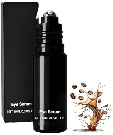 10ML 2026 Neu Augenserum Männer Augenserum Gegen Augenringe Männer Anti Aging Pflege mit 360° Massage Roll On Mildert Schwellungen & Falten