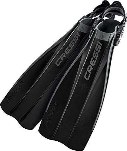 Cressi Frog Fins - Verstellbare Flossen zum Tauchen, Adult Unisex