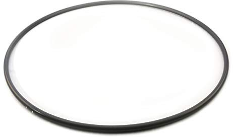Polypro Hula Hoop | Choice of Color and Size | 3/4 Tubing Size (Black Glitter, 32 Inch Diameter)