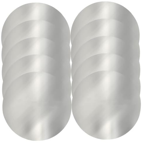 10Pcs Wine Pourer Disc - Bottle Pourers for Spirits, Drop Disc Stopping Pour Spouts for Wine, Reusable PET Film Home Bar Accessories