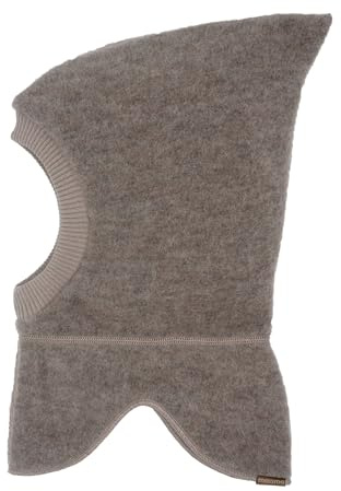 maximo GOTS MINI-Schlupfmütze Wollfleece, Jerseyfutter Made in Germany Wollfleece