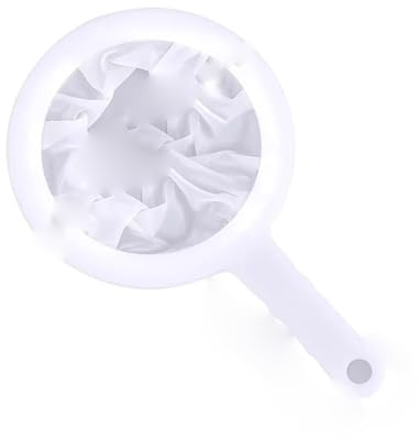 1 colino a maglie ultra fini con cucchiaio, filtro for latte di soia, portatile, lavabile, for yogurt, caffè e tè, da cucina(300Mesh)