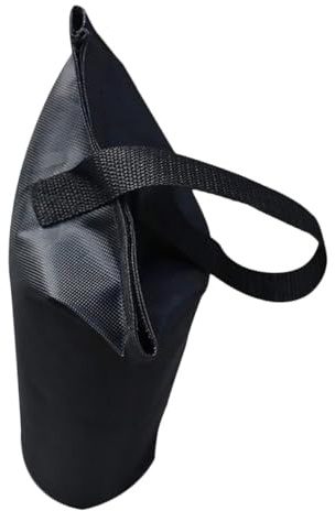 Mipcase Bolsa Contrapeso Plegable para Toldo y Carpa Saco Resistente al Viento de Oxford Bolsa Fija para Cenador y Sombrilla Color Negro