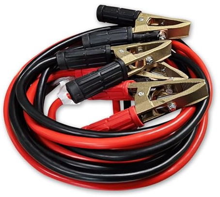 PROMO CABLES PROFESSIONNELS DEMARRAGE PINCES EN BRONZE 700A - 35mm² 4.5 Mètres
