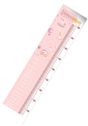 Tapis de mesure de la hauteur pour bébés et Règle de conception douce et légère pour une détection précise des progrès de la croissance de la croissance des