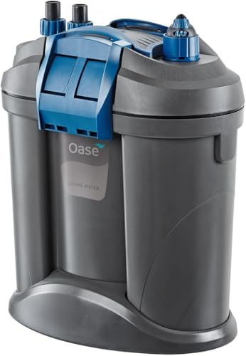 Oase FiltoSmart Thermo 200, Filtre extérieur pour Aquarium de 200 litres, pour l'eau Douce et l'eau de mer, Chauffage HeatUp 200 Inclus