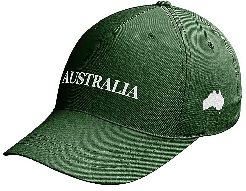 Purple Print House Australia Mens Cap Retro Rugby Australian Supporters Hat