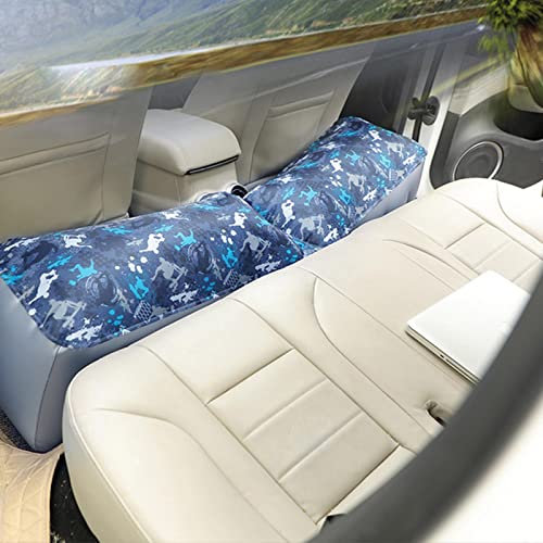 Dubbulon 2 Auto Luftmatratze Rücksitz Lücke - SUV Luftmatratze Passend | -Auto-aufblasbare Rücksitz G ap Pad Kissen | Auto-Luftmatratze Für Reise-Camping, Platzfest, Stabil Und Druckfest
