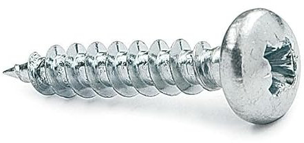 UCAFIX - TORNILLO ROSCA MADERA CABEZA REDONDA POZ LARGO 15mm DIÁMETRO 3.5mm. 100 unidades