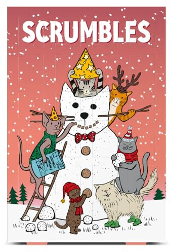 Scrumbles Cat Advent Calendar with Natural Cat Treats