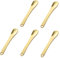 DECOMELODY 5piezas Cucharas De Maquillaje Portátiles De Espátulas Para Crema De Ojos y Masaje Herramientas Prácticas Para Mezclar y Aplicar Cosméticos