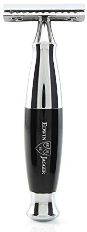 Edwin Jagger Black & Chrome DE Rasierhobel