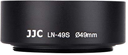 Parasol de metal para cámara Canon EF 50 mm 1:1.8 STM, Sony E 35 mm 1:1.8 OSS, Sony E 50 mm 1:1.8 OSS para Sony Alpha A6600 A6500 A6300 A6100 DSLR y otros objetivos