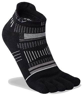 Hilly Unisex Toes - Socklet - Min Cushioning, Running Sock