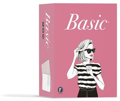 Basic Party Game - Hilarious Girls Night Card Game for Bachelorette Parties - 350 Questions, Answers and Dares, Ages 17+, 4-10 Players, 30-60 Minute Playtime, Made by Fitz Games