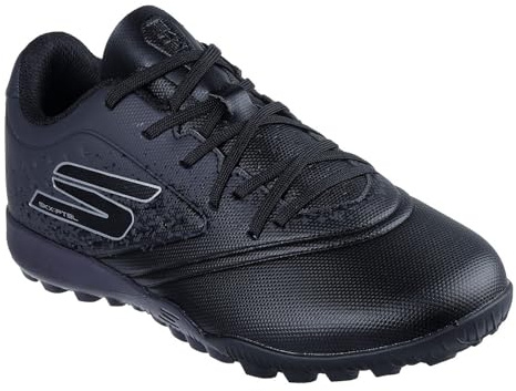 Skechers Boys Razor Jr Youth Tf Astro Turf Football Boots - Black, UK3