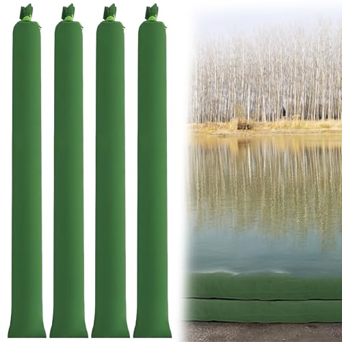 XINFAQAQ Sac Anti Inondation, 120 x 15 cm Sacs de Sable Longs en Toile Réutilisables pour Protection Contre Les Inondations dans Les Garages Caves(4 Pièces)