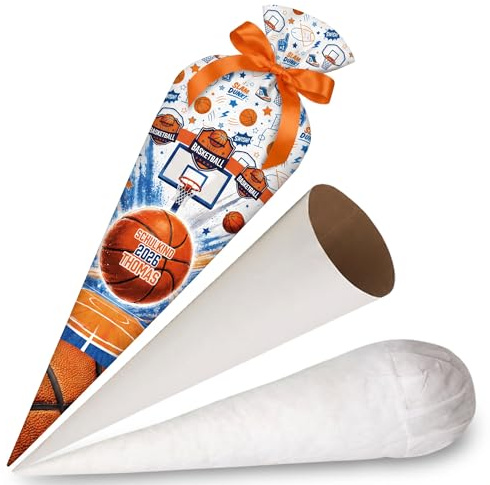 Skolstrut basket med namn för pojkar personlig påse 70 cm tygpåse med rund pappämnen och fyllning av silikonkulor stor påse som kudde [149]