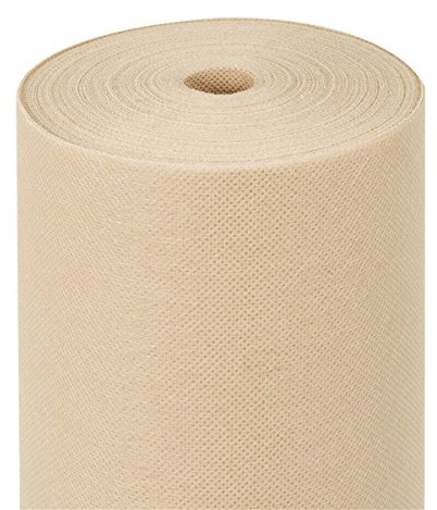 García de Pou 195.33 Mantel Spunbond Precortado 120 cm, 60 G/M2, 1.20 x 50.4 M, Crema