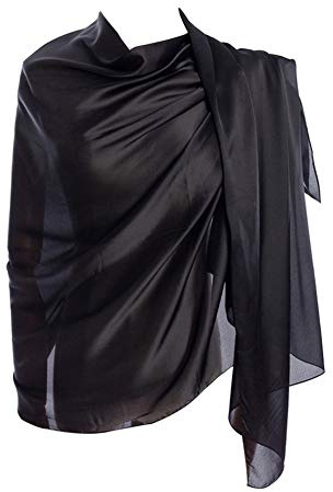 CYZLANN Damen-Schals, 100% Seide, lange, leichte Schals für Damen