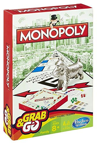 Kids/Family Grab And Go Monopoly TRAVEL Game