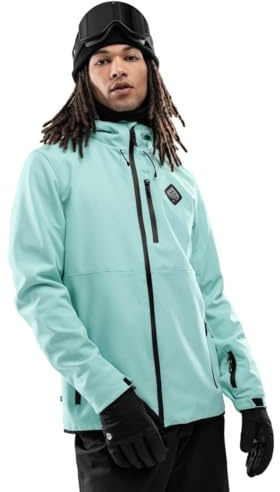 SIROKO - Softshell Skijacke W2 Senja - L - Türkis