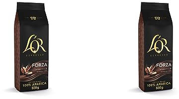 L'OR Espresso Forza Coffee Beans 500g Intensity 9 (Pack of 2)