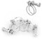 KCT 5 Pack - 22-25mm Double Wire Hose Pipe Clamps Universal Adjustable Metal Clips for Fuel/Air Line/Tube/Plumbing/Hosepipe