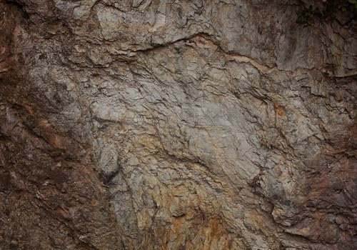 Luowenji Papier Peint Panoramique Rocher 350x256 cm 3D Papier Peint Intissé Pierre Photo Trompe l'oeil Poster Geant Mural Salon Chambre Enfant Chambre Décoration Murale a.2645