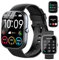 Smartwatch Uomo Donna, 1.91 Orologio Fitness con Effettua/Risposta Chiamate, 110+ Sportive Fitness Tracker con Contapassi Sonno Cardiofrequenzimetro, Impermeabil Orologio Smart Watch per Android iOS