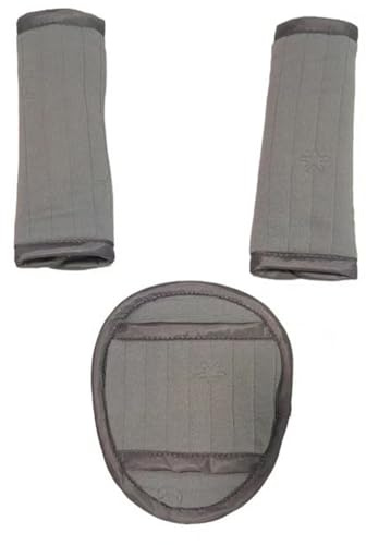 Funda protectora para cinturón de cochecito, almohadilla de protección para cinturón de seguridad, almohadilla para correa de hombro, almohadillas para el hombro para cochecitos