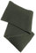 Blauer Peter - gestrickter Schal - Schurwolle - uni - 9 Farben, Farbe:Oliv