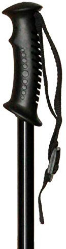 Segorbina de Bastones Bastón de Trekking Extensible Aluminio Color Negro (544)