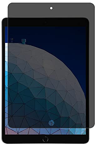 FiiMoo Privacy Vetro Temperato Compatibile con iPad Air 3 (10,5 Pollici 2019) / iPad Pro 10,5 (2017), 360° Anti-Spy Pellicola Prottetiva Salvaschermo in Vetro Temperato [Durezza 9H] [Case Friendly]