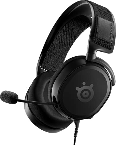 SteelSeries Arctis Prime Console - Casque gaming de compétition - Haut-parleurs audio haute fidélité - Pour PlayStation 5, Xbox Series X / S et PC - Noir