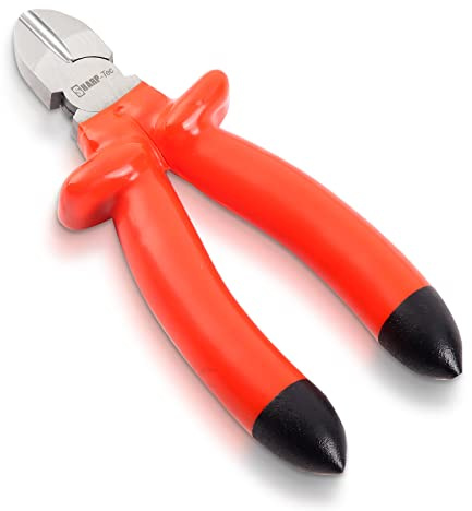 Sharp-tec Wire Cutters, 160mm 1000V Insulated Diagonal Cutting Pliers, Electrical Side Cutters for Electricians, DIY, Household, Workshop