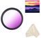 Filtre de couleur dégradé violet pour Fujifilm X-A20 X-A10 X-A5 X-A3 X-A2 avec objectif Fujifilm Fujinon XF 18-55 mm F2.8-4 R LM OIS 58 mm