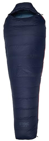 Stoic Erwachsene Unisex NijakSt. 3°C Daunenschlafsack 3 Jahreszeiten Mumienschlafsack mit Wärmekragen